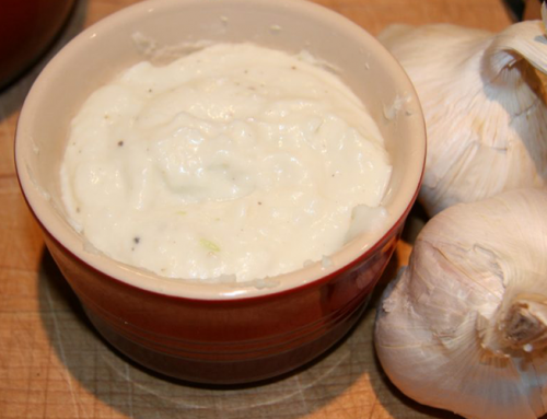 Lebanese Garlic Sauce