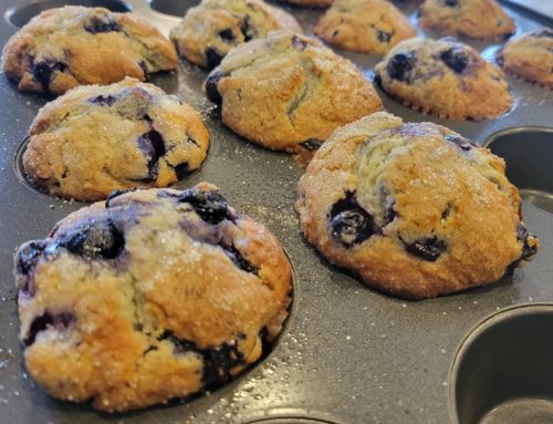 Hearty Blueberry Muffins